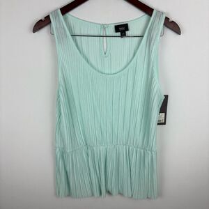 NWT Massimo Sleeveless Peplum top